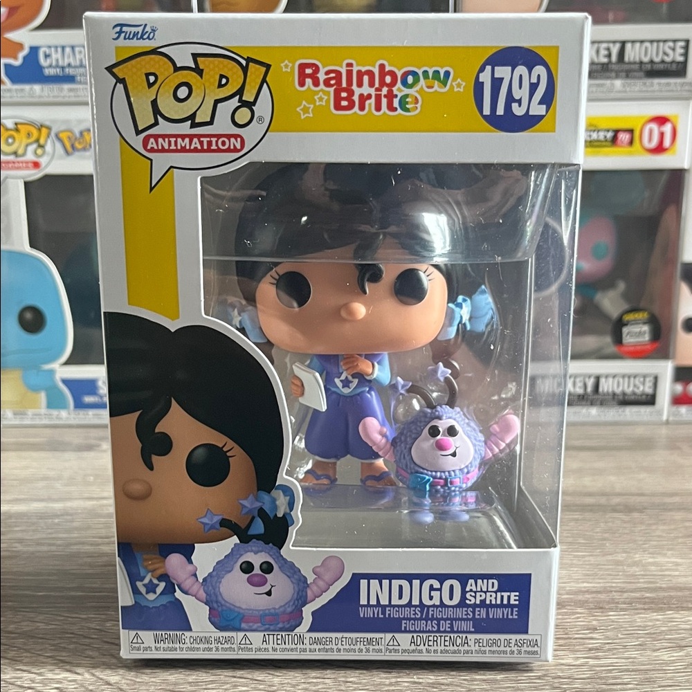 Funko Pop! Animation Rainbow Brite Indigo & Sprite Figures